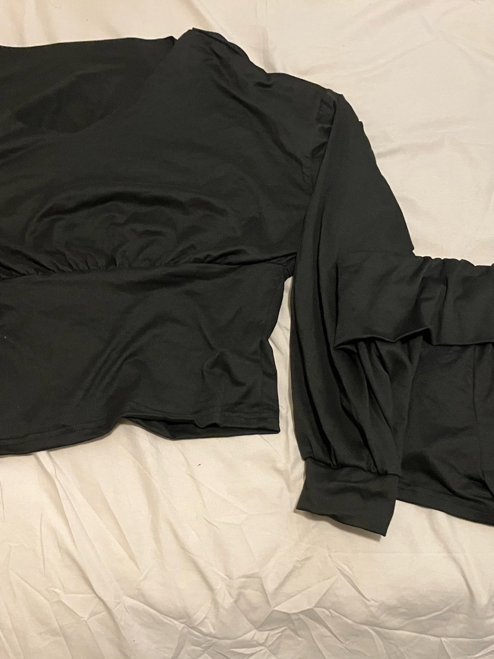 Black Long-Sleeve Off-Shoulder W/ Matching Skort!Accepting Offers/Bundle Deals!